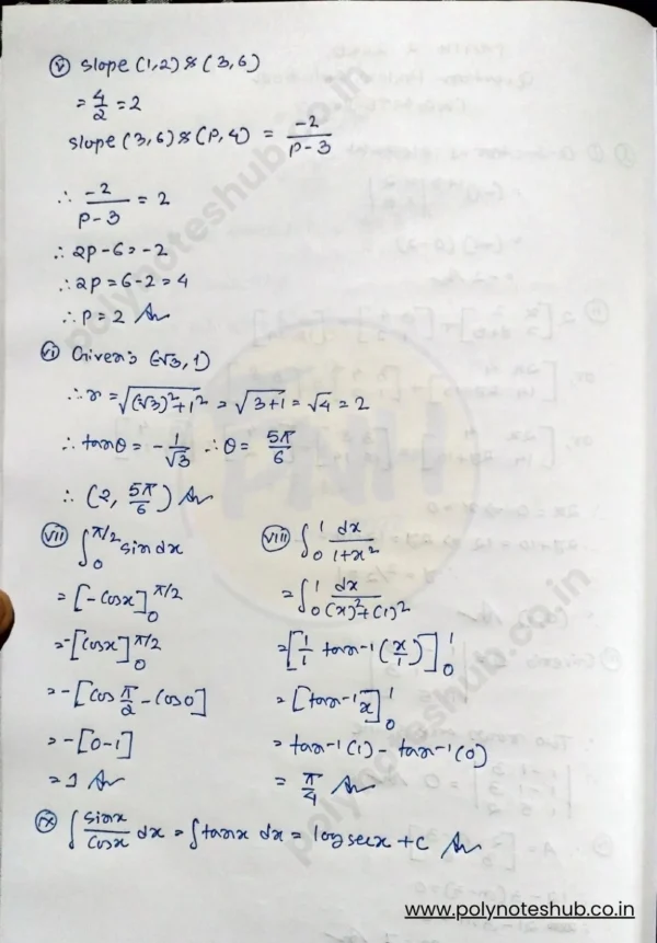 Mathematics 2 (2022 to 2025) Question Papers Solution PDF | WBSCTE ...