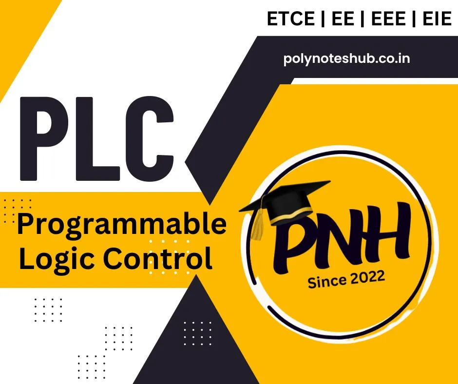 plc - programmable logic control - diploma engineering notes - engineering notes - block diagram of plc - polynoteshub