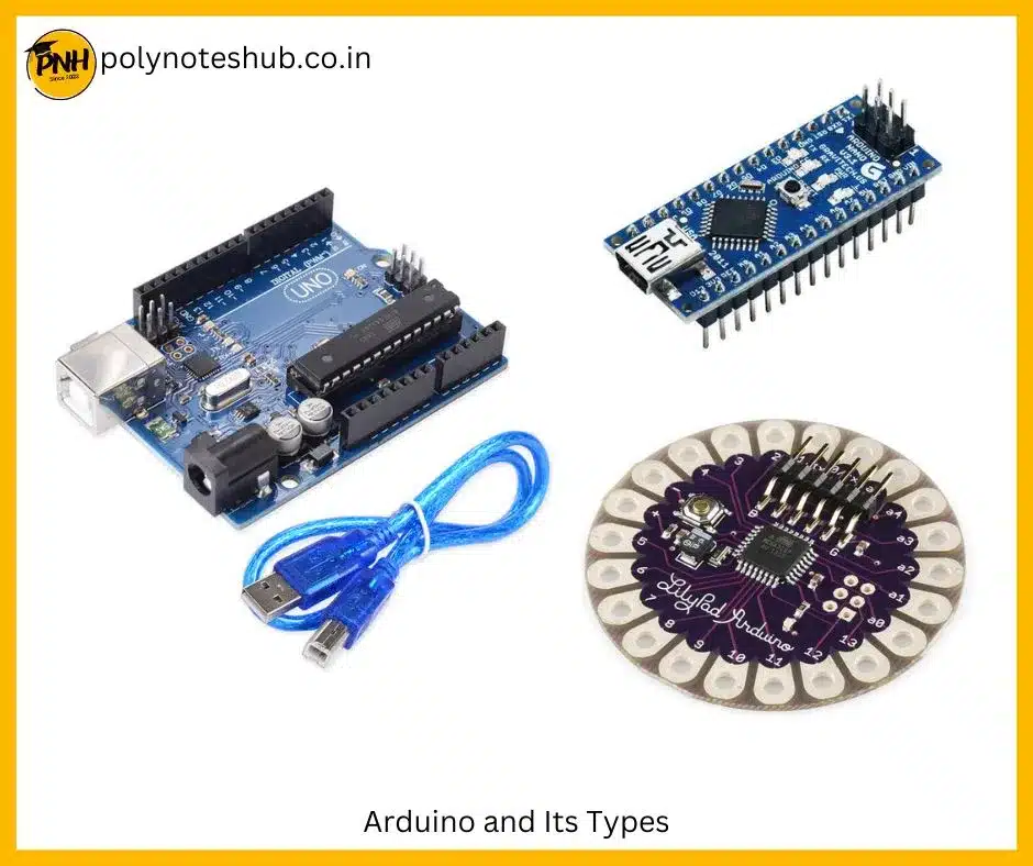 what is arduino - types of arduino - polynoteshub