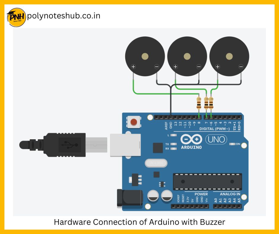 how to use buzzer with arduino