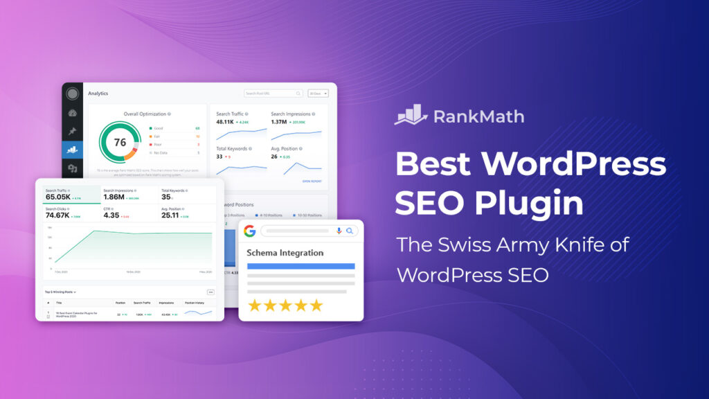 rank math seo best free wordpress seo tools