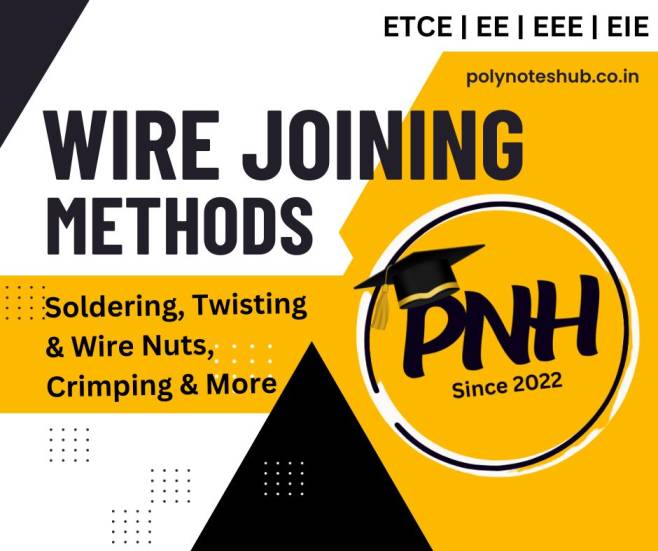 5 different types of wire joining methods