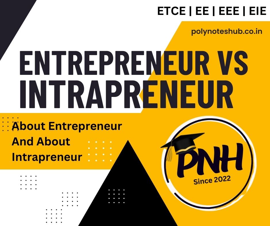 [PDF] Difference between Entrepreneur and Intrapreneur | New Topic [2024]