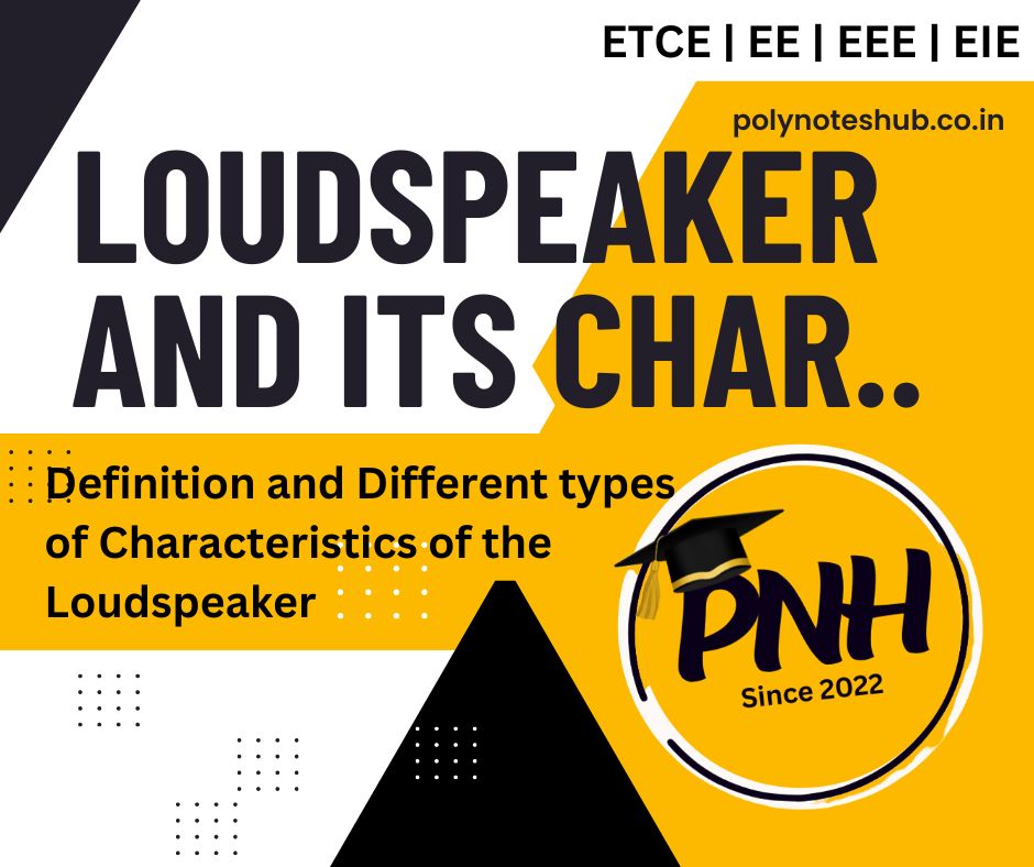 Loudspeaker and Characteristics of Loudspeaker | New Topic [2024]