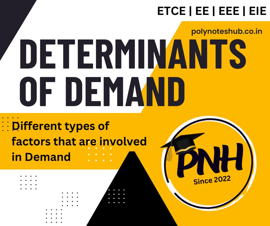 Determinants of Demand or Factors of Demand | New Topic [2024]