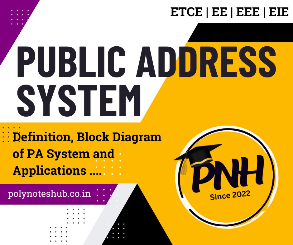 About Public Address System or PA System – Block Diagram | New Topic [2024]