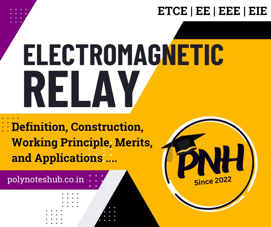 What is Electromagnetic Relay? – Construction, Working | New Topic [2024]