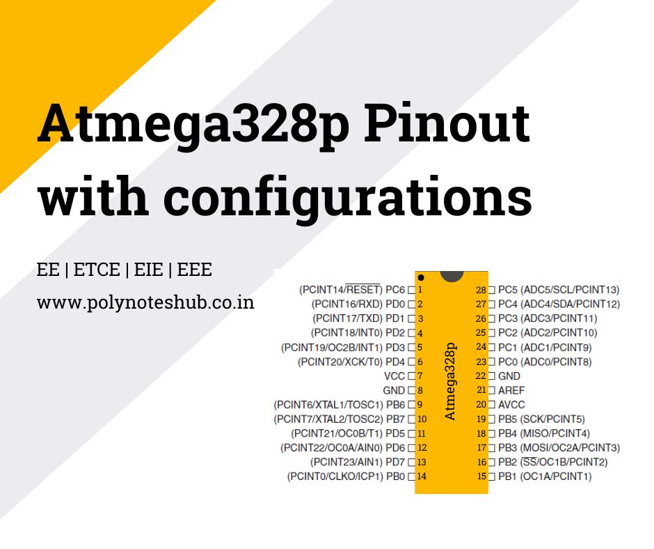 Atmega328p Pinout – Pin Details | New Topic [2024]