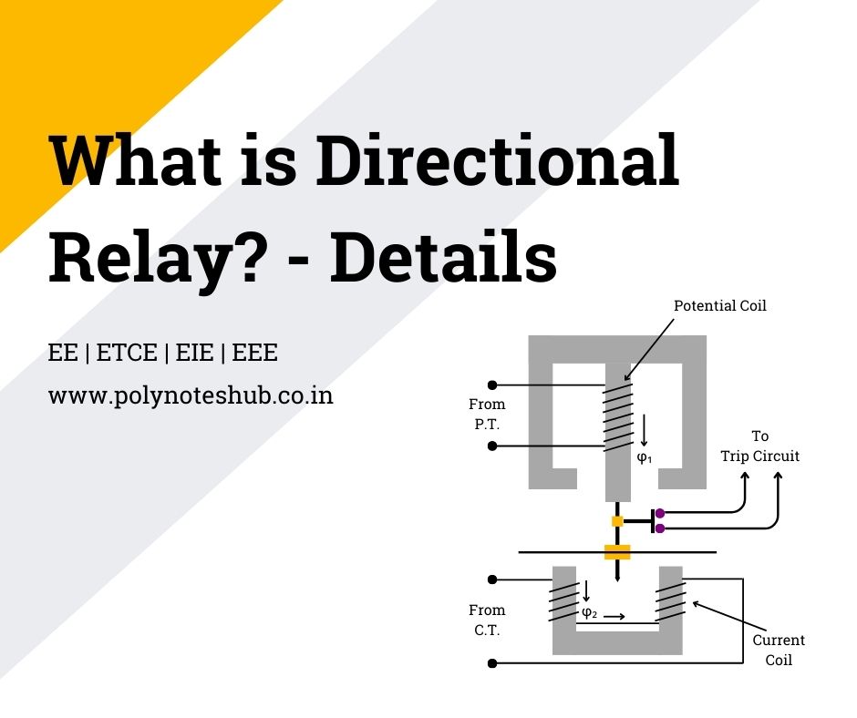 What is Directional Relay? – Construction, Working | New Topic [2024]