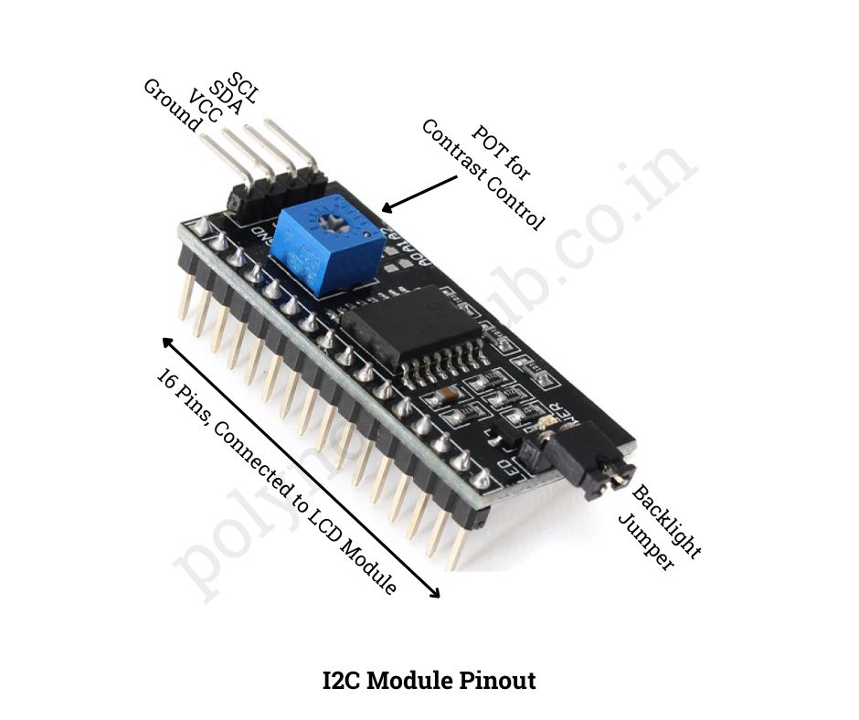 i2c lcd module pinout - poly notes hub