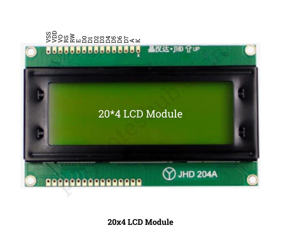 20x4 lcd display pinout - poly notes hub