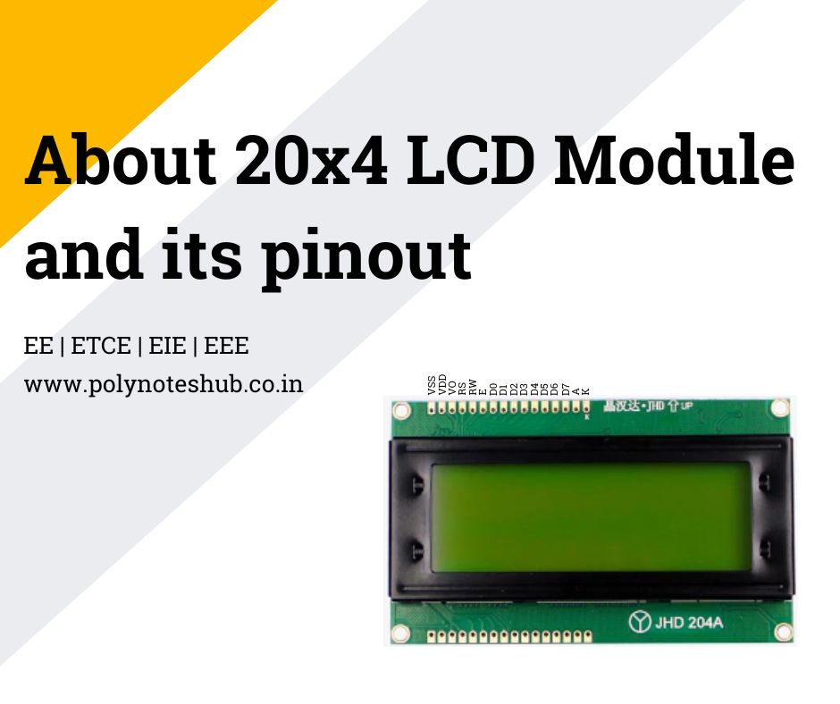 20x4 lcd display pinout - poly notes hub