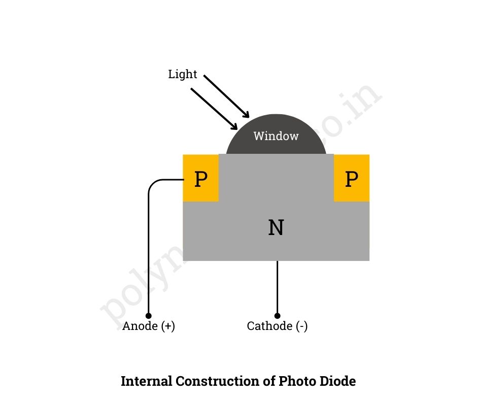 internal structure of photo diode - poly notes hub