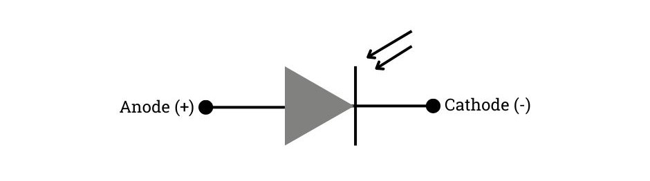 photo diode symbol - poly notes hub