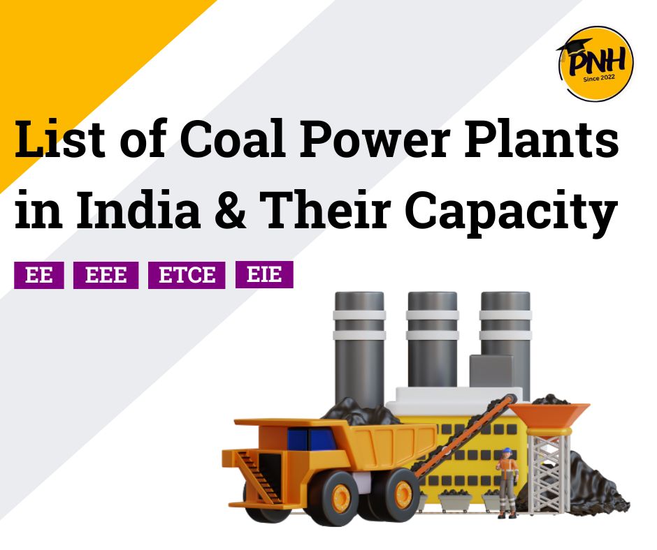 List of Coal Power Plants in India – Their Capacities | New Topic [2024]