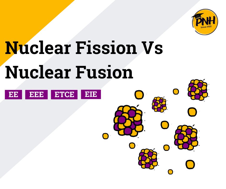 Difference Between Nuclear Fission and Nuclear Fusion - poly notes hub