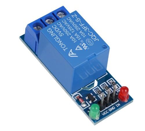 single channel relay module - poly notes hub