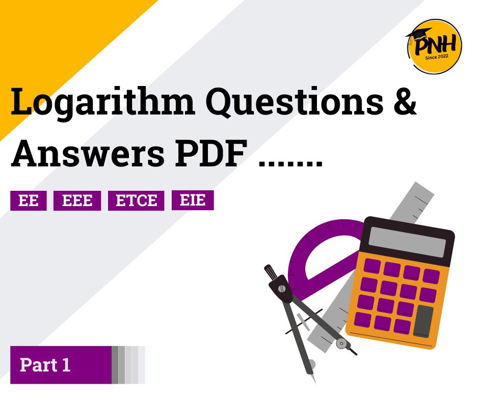 #1 Logarithm Questions and Answers pdf Download | Best Website