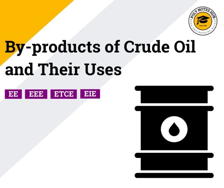 By Products of Crude Oil Its Uses | New Topic [2024] - Poly Notes Hub