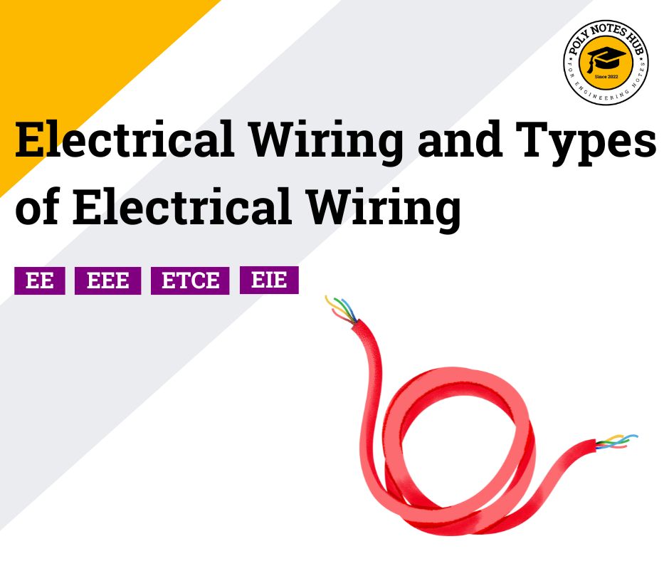 types of electrical wiring - poly notes hub