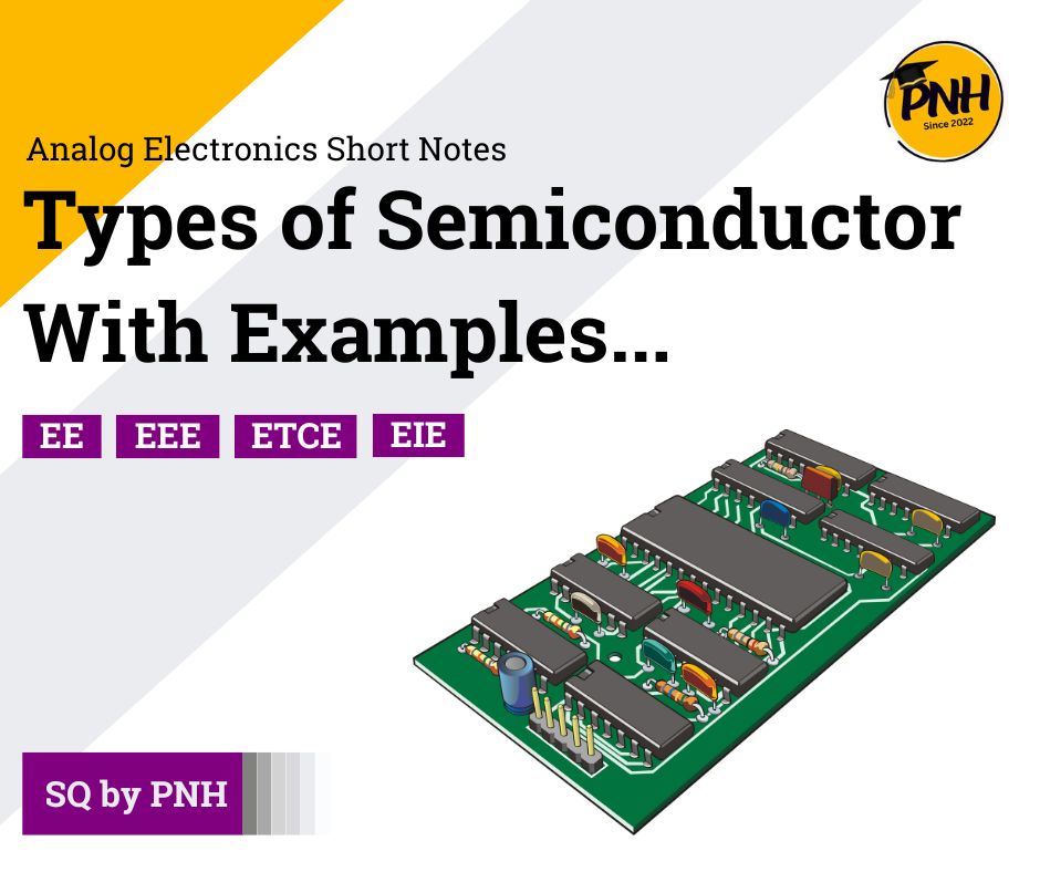 types of semiconductor - poly notes hub