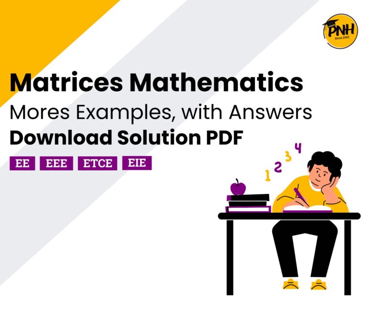 Matrices Engineering Mathematics pdf | New Topic 2025 - Poly Notes Hub