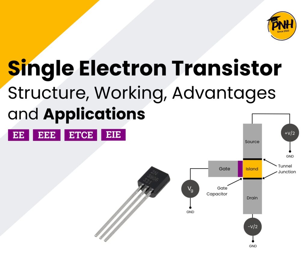 single electron transistor or SET in nanotechnology - poly notes hub