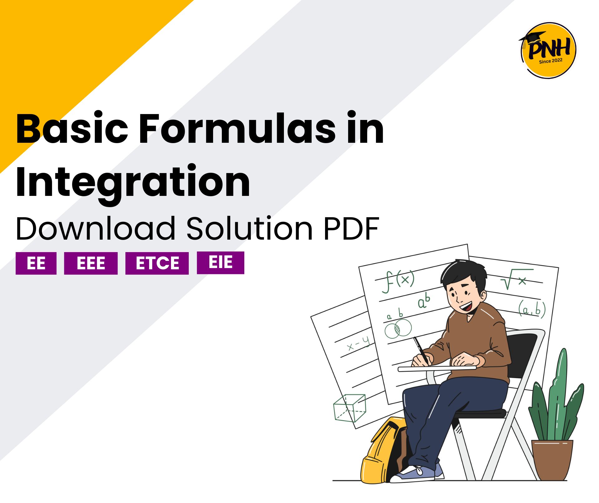 Basic Formulas in Integration in Handwritten Notes - poly notes hub