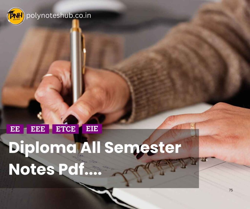 diploma all semester notes pdf - best website for e-notes - poly notes hub