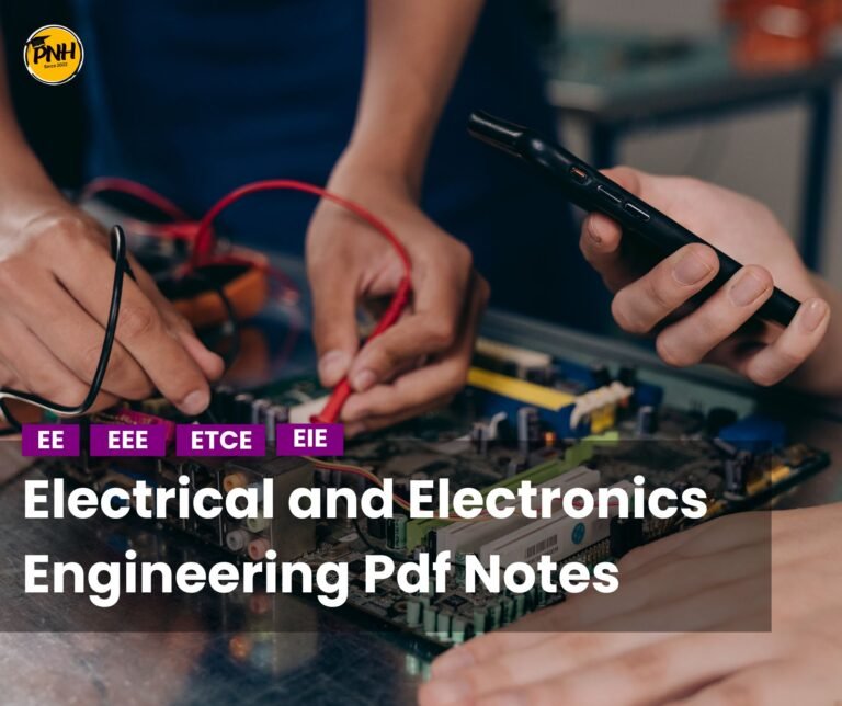 Basic Electrical and Electronics Engineering Pdf Notes | New Topic - 2026