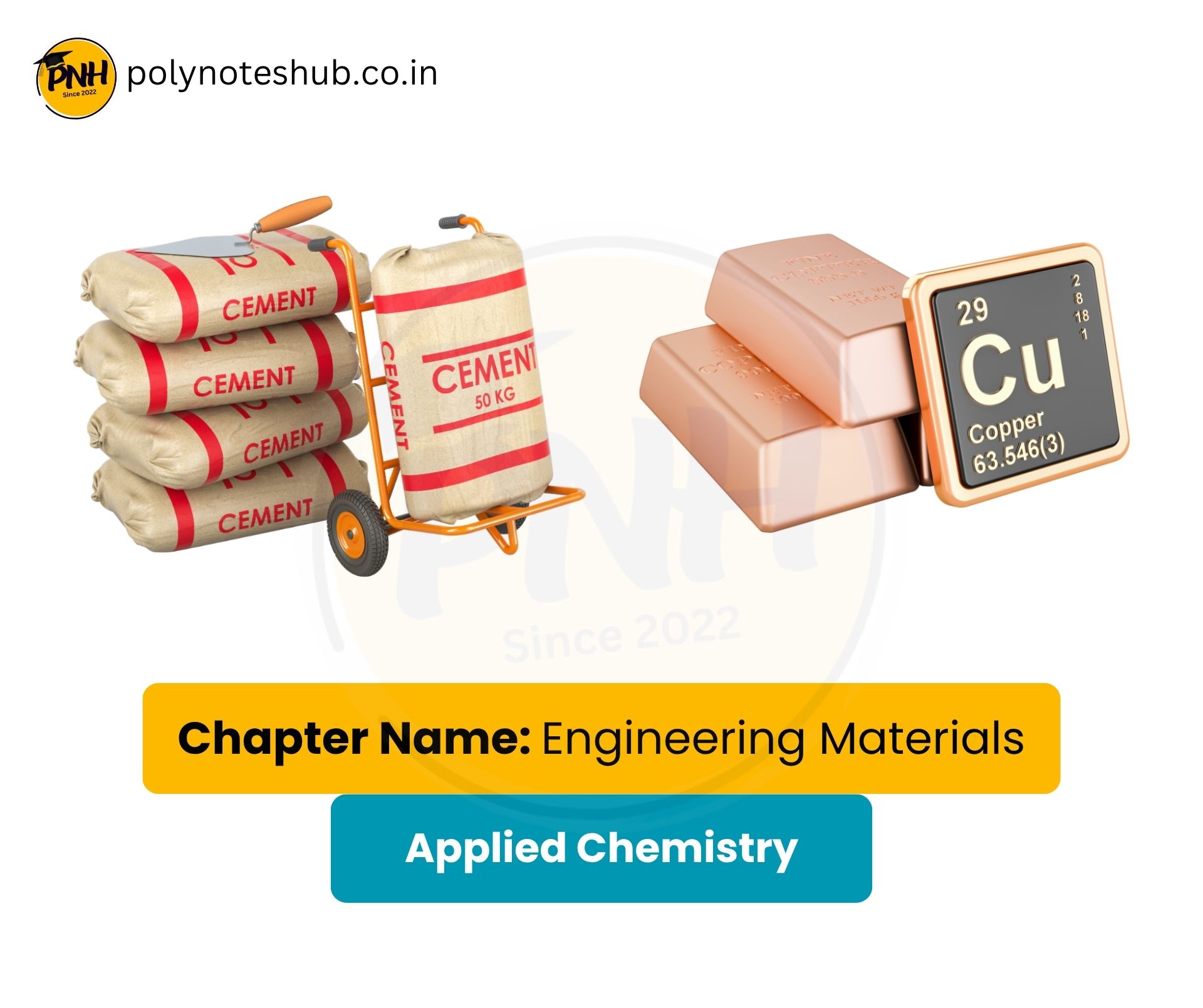 Engineering Materials PDF Notes for diploma 1st year 1st semester and for btech 1st year students - poly notes hub