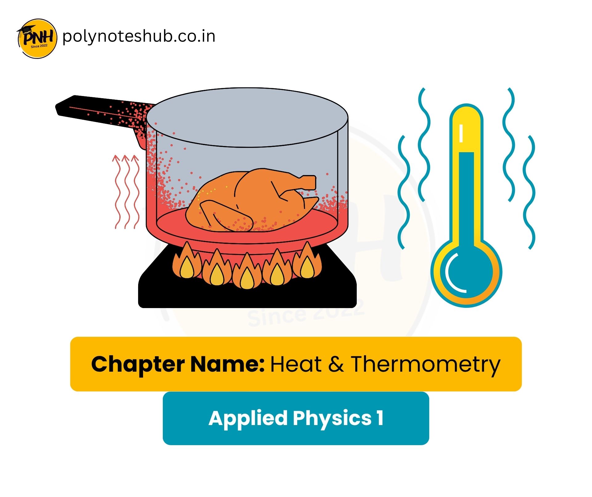 Heat and Thermometry Notes PDF | Applied Physics 1 – New Topic