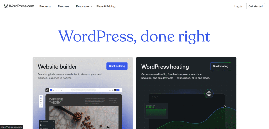what is wordpress.com in wordpress web development - poly notes hub