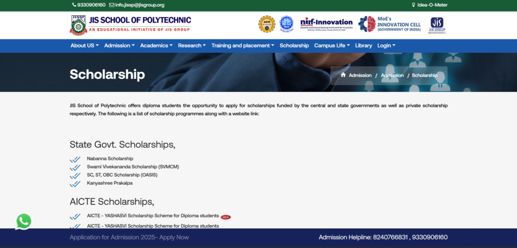 Scholarships for Polytechnic Students in West Bengal: A Complete Guide - Poly Notes Hub