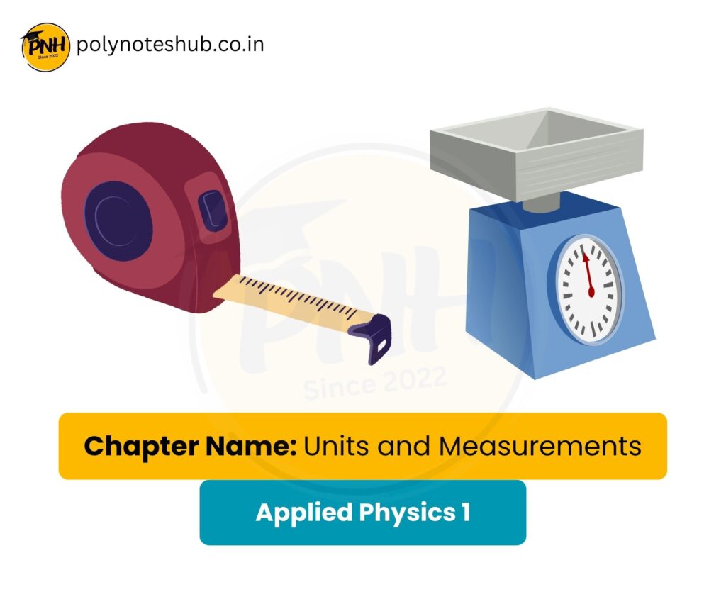 units and measurements notes pdf of applied physics 1 diploma 1st semester - poly notes hub