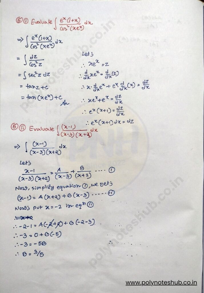 WBSCTE Mathematics 2 2025 Question Paper Solution PDF | New Topic - Poly Notes Hub