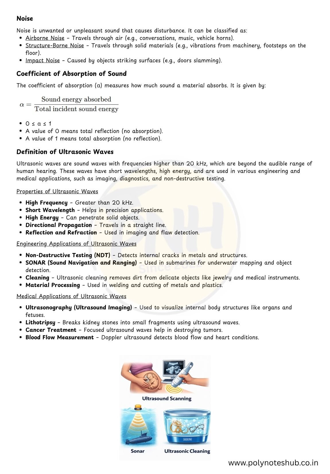 Wave Motion and Its Applications Notes PDF | Applied Physics 2 | New ...