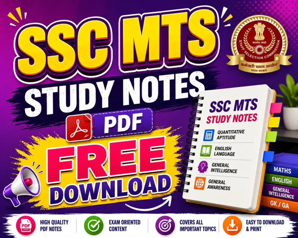 SSC MTS Study Materials PDFs in English, Hindi, and Bengali - Free Download Poly Notes Hub SSC MTS Study Materials PDFs in English, Hindi, and Bengali - Free Download - Poly Notes Hub