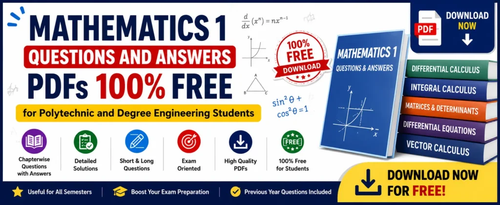 Engineering Mathematics 1 Handwritten Notes 100% Free - Poly Notes Hub