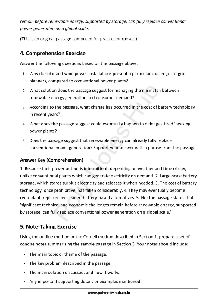 Reading Comprehension Notes PDF | Free Download Poly Notes Hub Reading Comprehension Notes PDF | Free Download - Poly Notes Hub