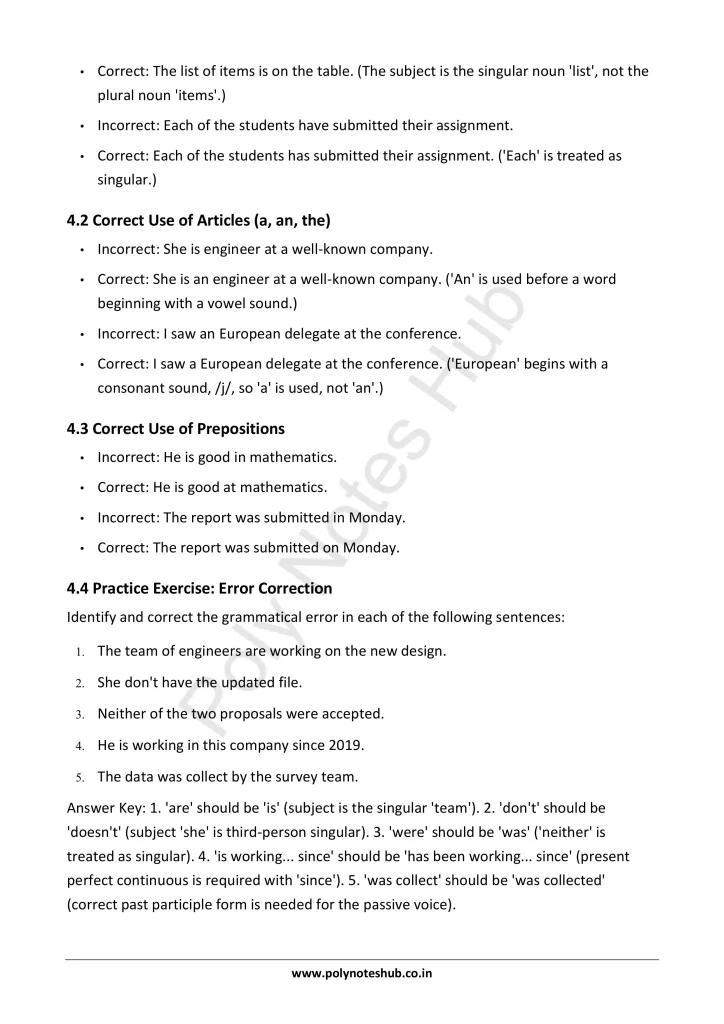 Vocabulary and Grammar Notes PDF | Free Download Poly Notes Hub Vocabulary and Grammar Notes PDF | Free Download - Poly Notes Hub