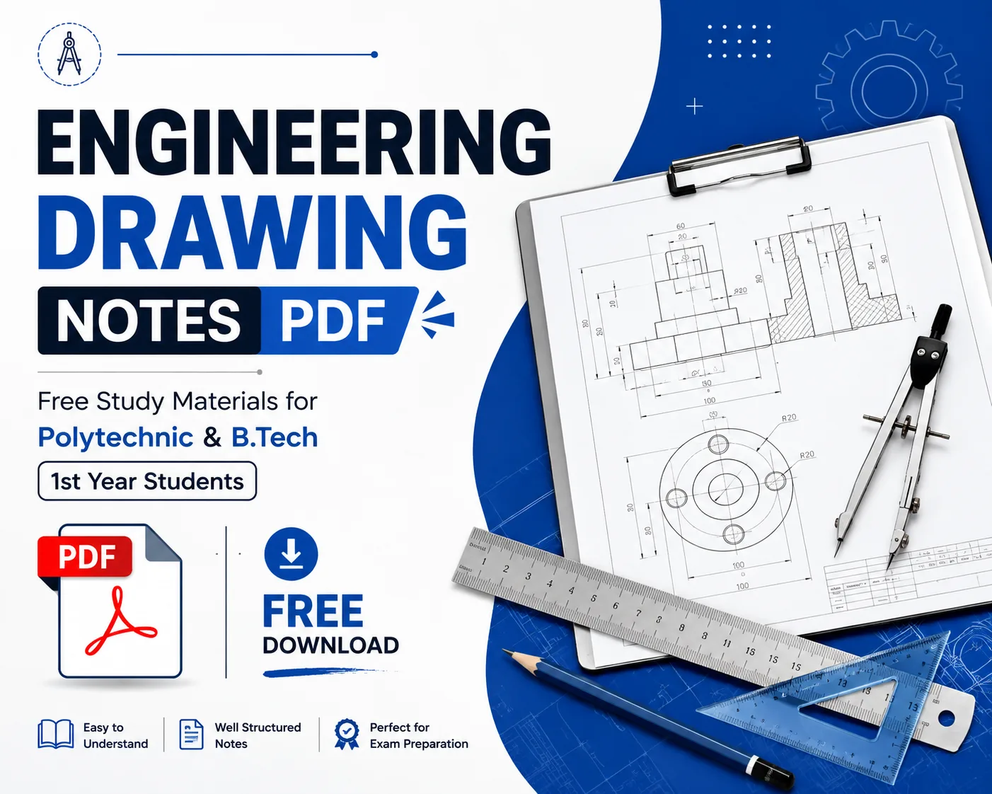 Engineering Drawing Notes PDF for Polytechni and B. Tech 1st Year Students - Poly Notes hub