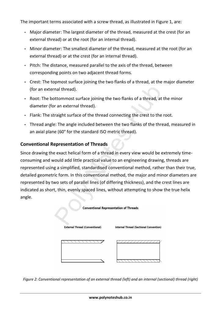 Free Hand Sketches of Engineering Elements from Technical Drawing Notes PDF | Free Download Poly Notes Hub Download Free Hand Sketches of Engineering Elements PDF from the Technical or Engineering Drawing Subject for Polytechnic 1st Year 1st Semester - Poly Notes Hub
