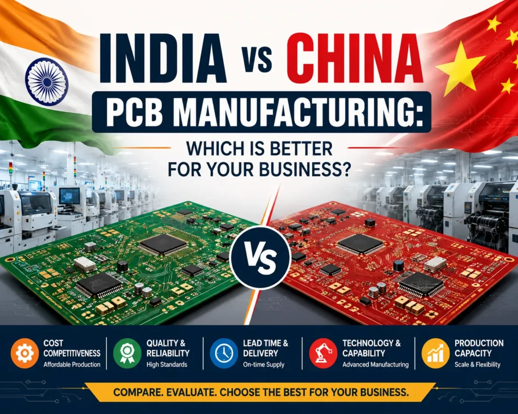 China PCB Manufacturing vs India PCB Manufacturing - Poly Notes Hub