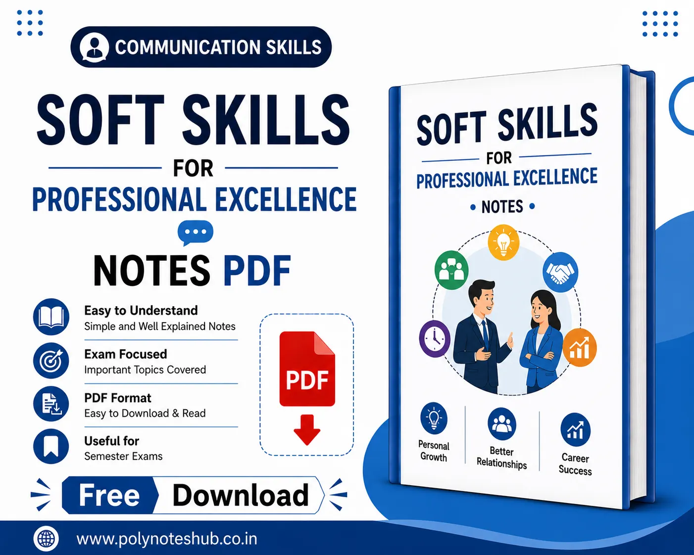 Soft Skills for Professional Excellence Notes PDF | Free Download Poly Notes Hub Soft Skills for Professional Excellence Notes PDF Free Download - Poly Notes Hub