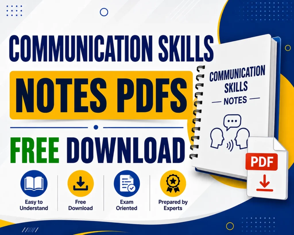 Communication Skills Notes PDFs from Polytechnic 1st Semester - Poly Notes Hub