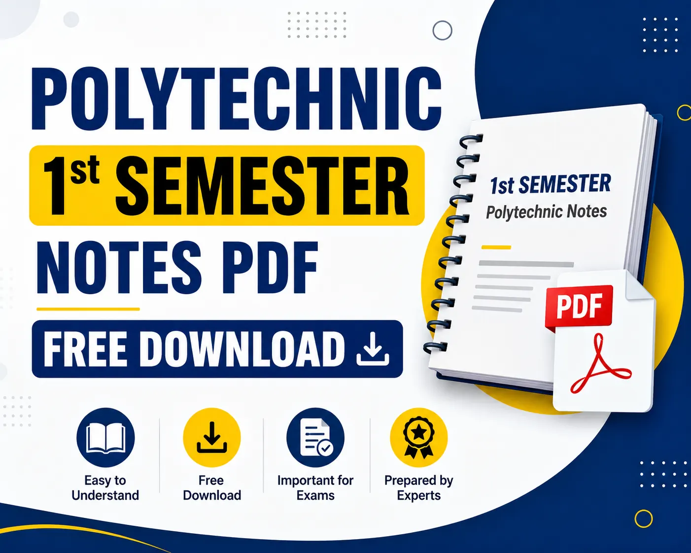 Polytechnic 1st Semester Notes PDF - Free Download | Best Website - Poly Notes Hub