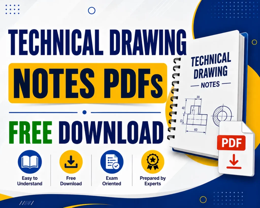 Technical Drawing or Engineering Drawing Notes PDFs from Polytechnic 1st Semester - Poly Notes hub