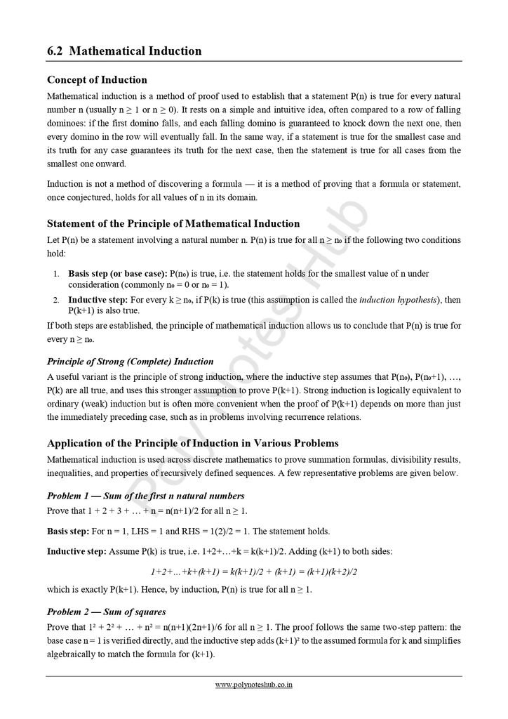 Counting Techniques Notes PDF - Free Download Poly Notes Hub Download Counting Techniques Notes PDF (Free Notes) from Discrete Mathematics of computer science and technology 3rd semester notes - poly notes hub