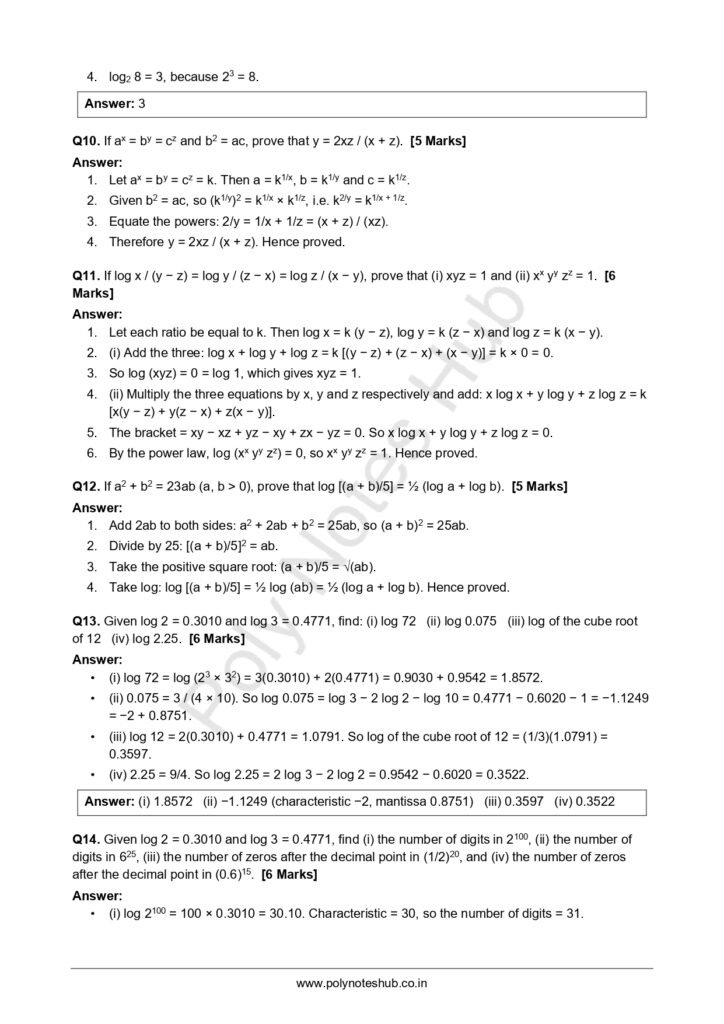 Download Engineering Mathematics 1 Free Notes PDF - poly notes hub